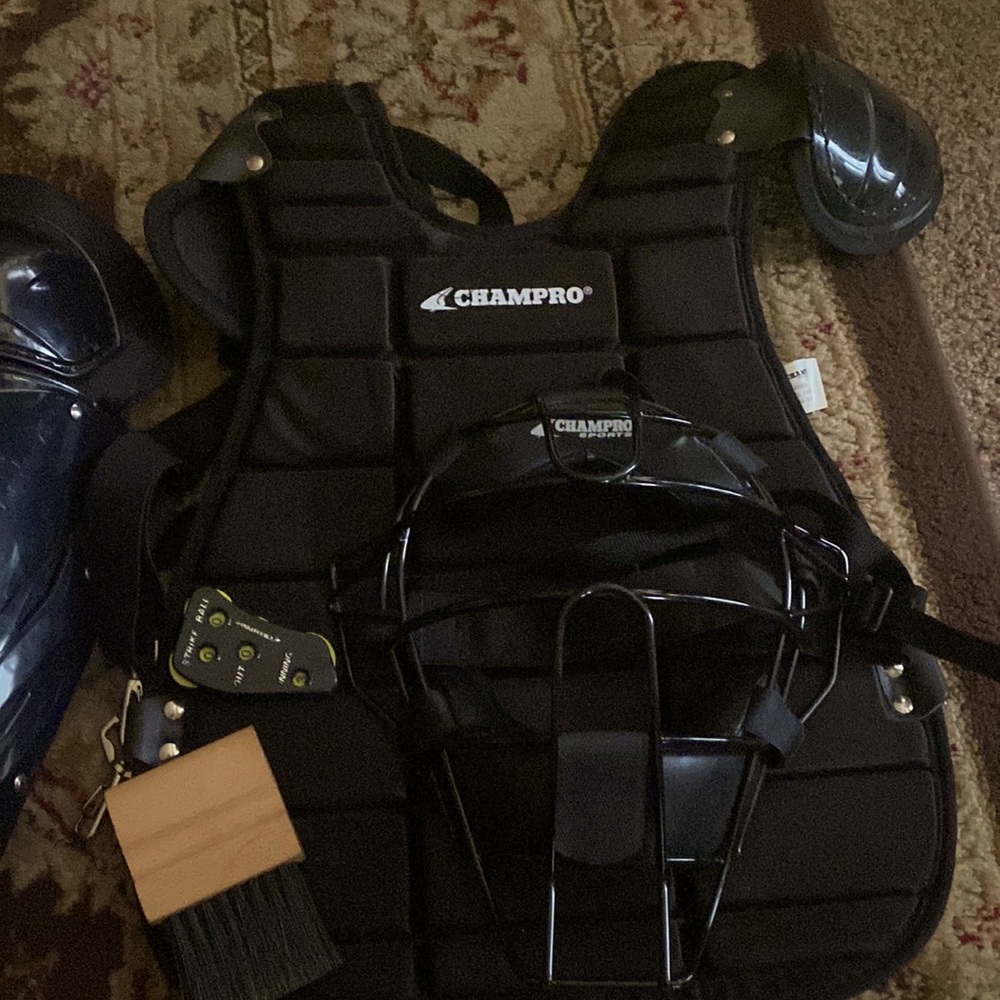 ChamPro Umpire or catcher set gently used.